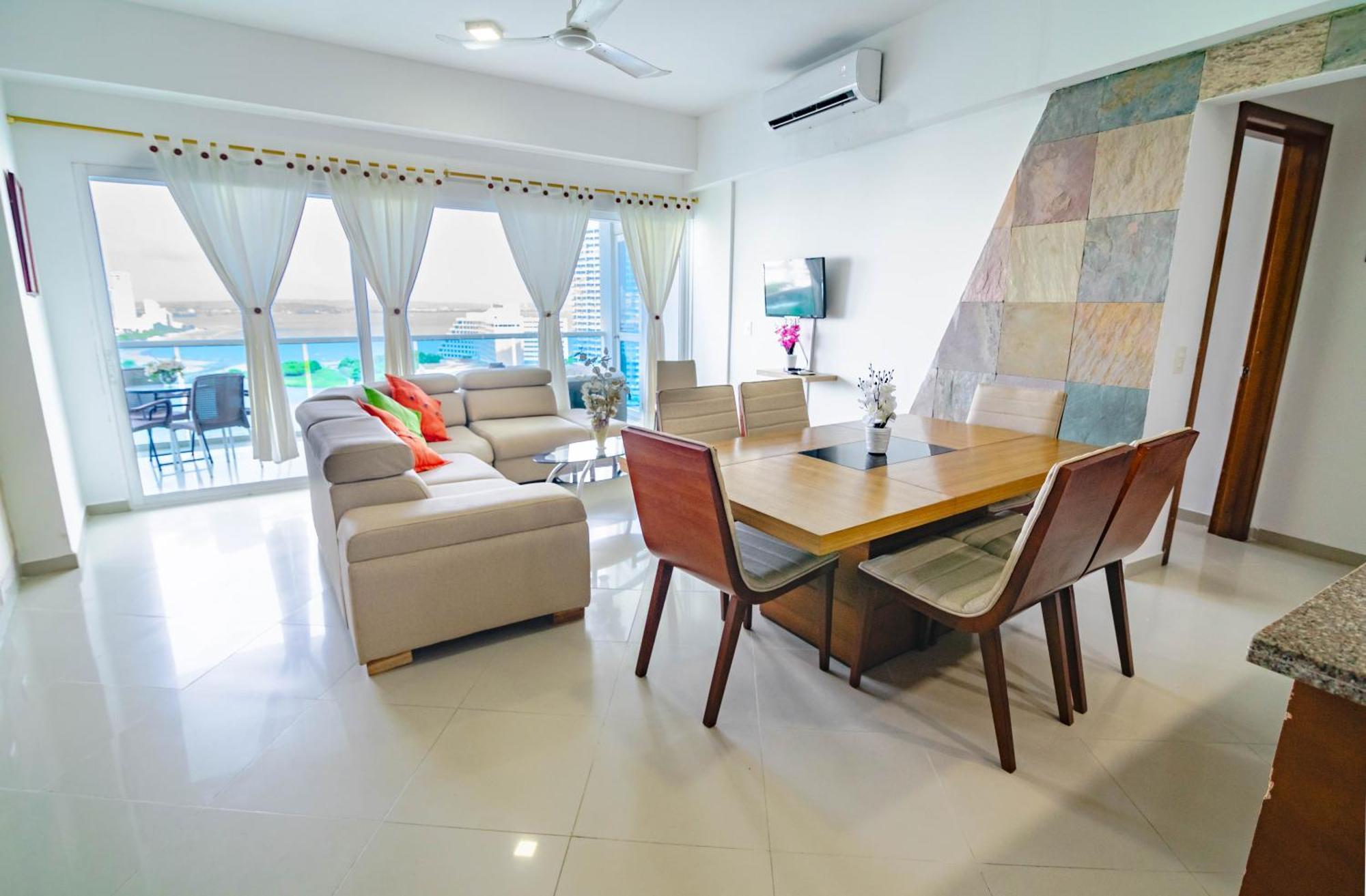 Apartamento Unik Cartagena Edificio Poseidon Eksteriør billede