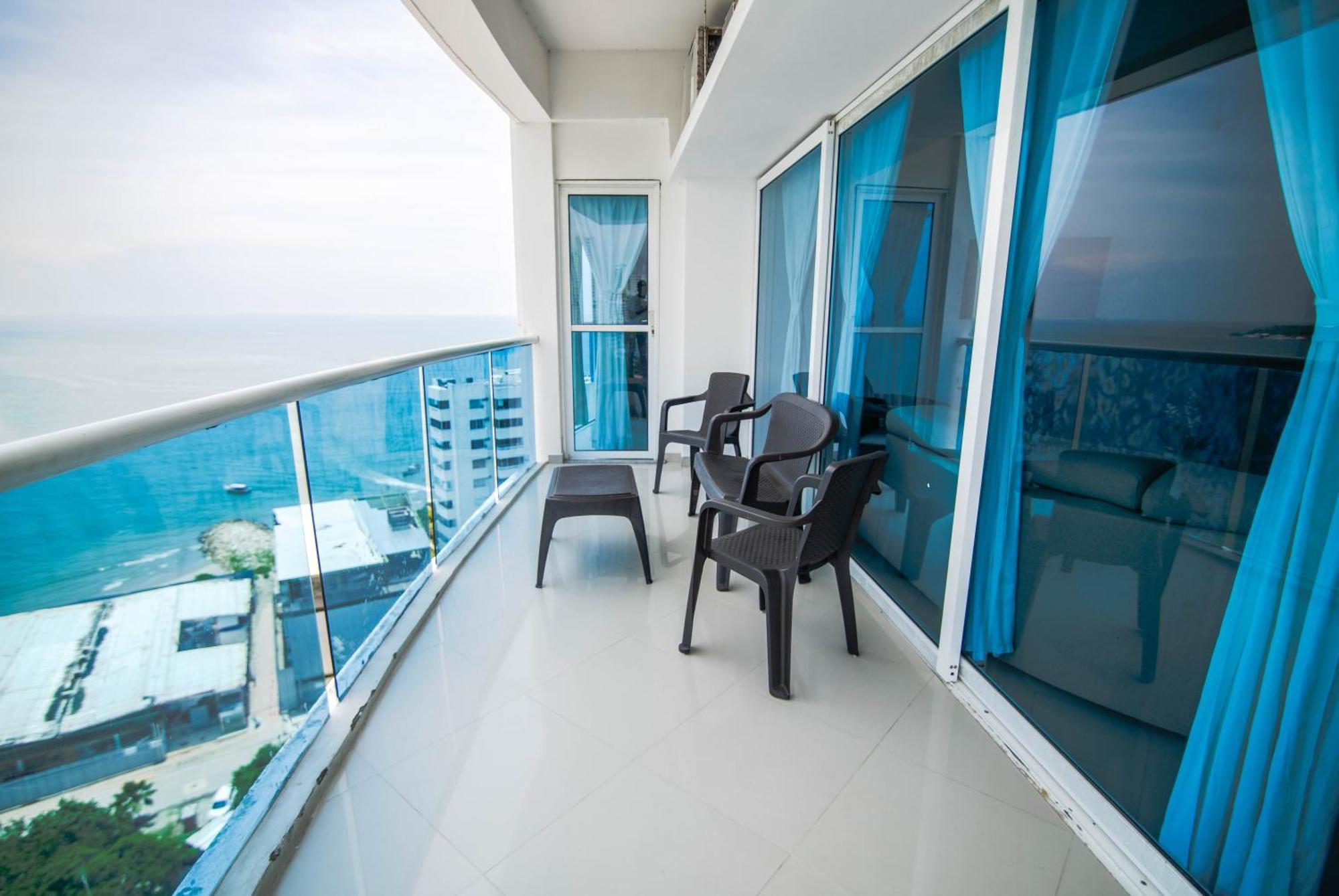 Apartamento Unik Cartagena Edificio Poseidon Eksteriør billede