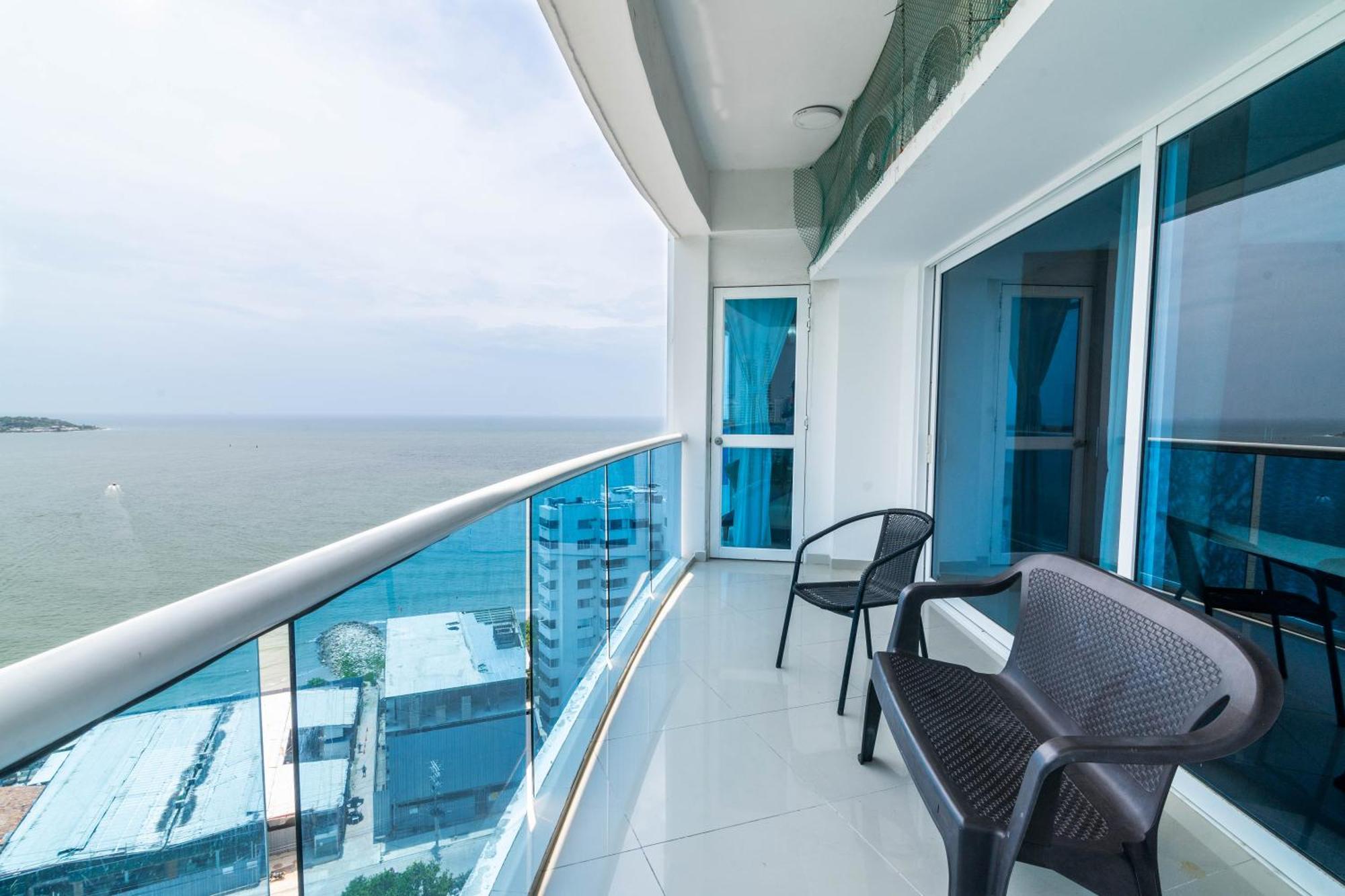 Apartamento Unik Cartagena Edificio Poseidon Eksteriør billede