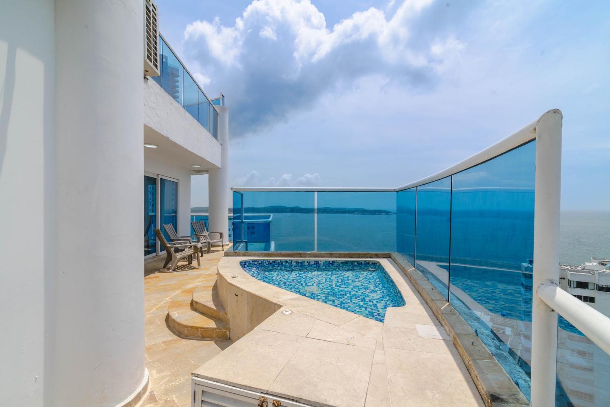 Apartamento Unik Cartagena Edificio Poseidon Eksteriør billede