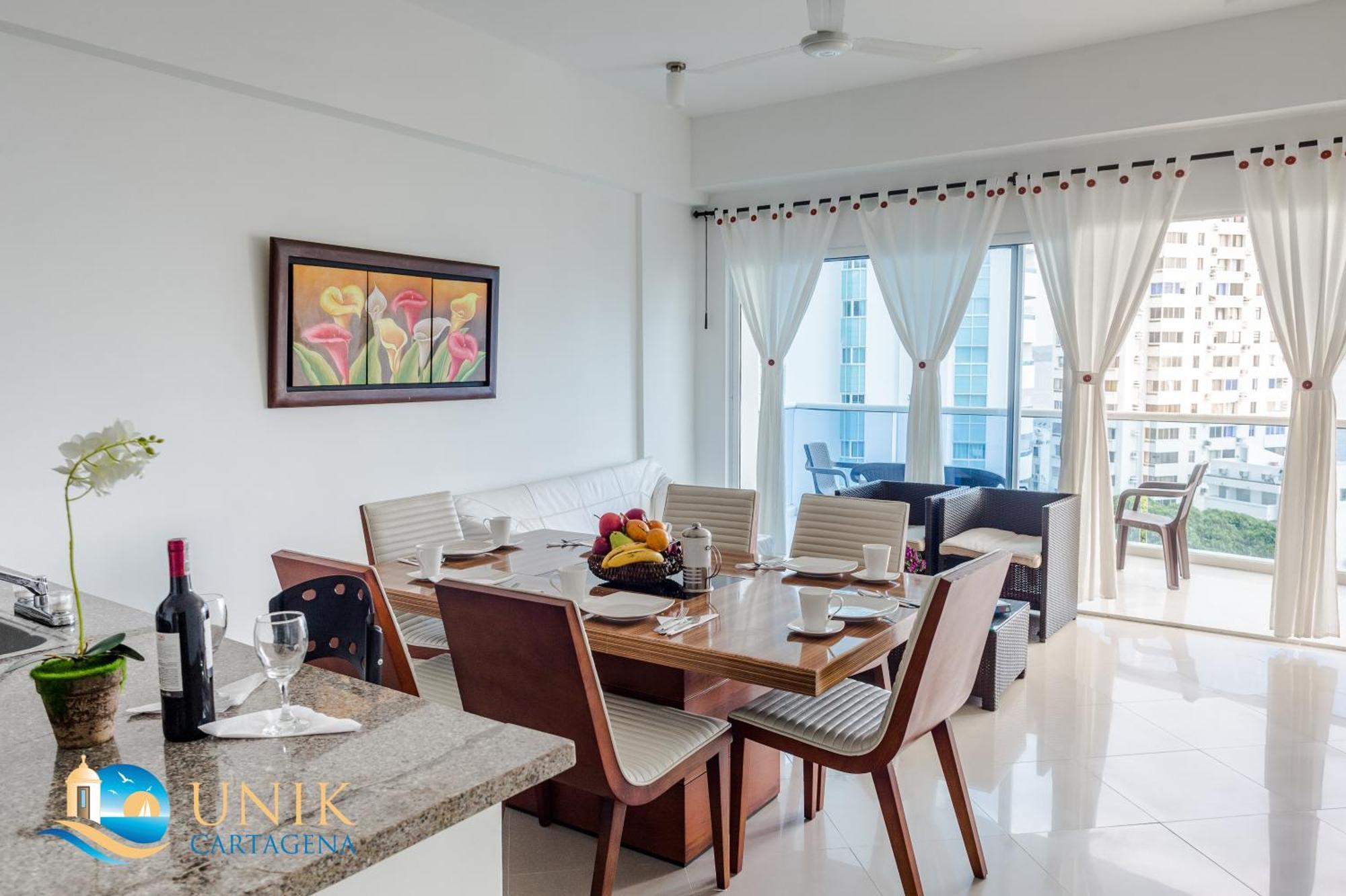 Apartamento Unik Cartagena Edificio Poseidon Eksteriør billede